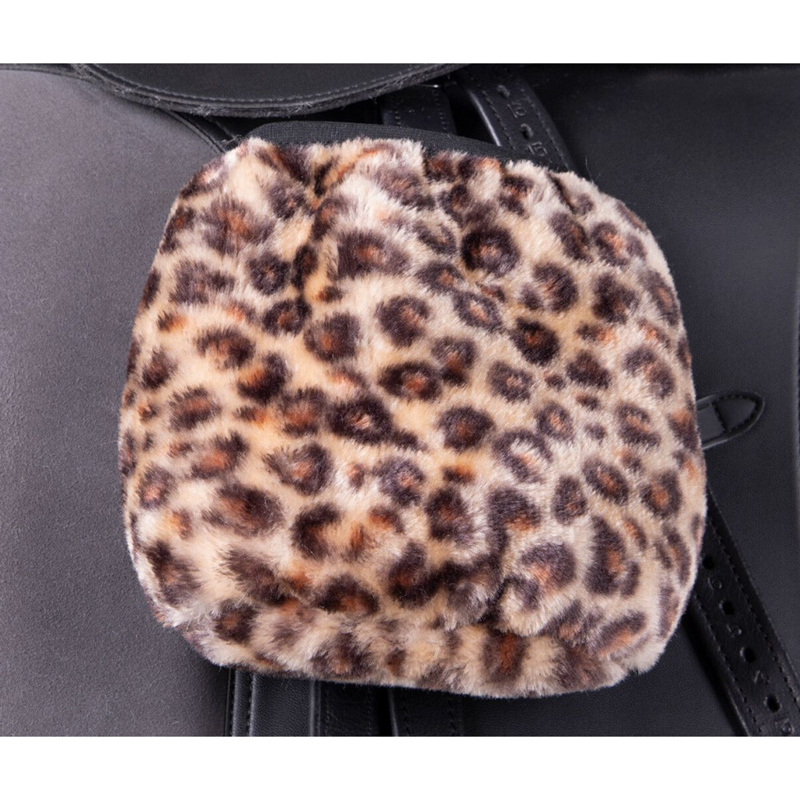 QHP Special Edition Alaska Stirrup Covers - Panther-1